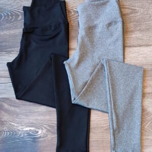 Combo calza gris + calza negra